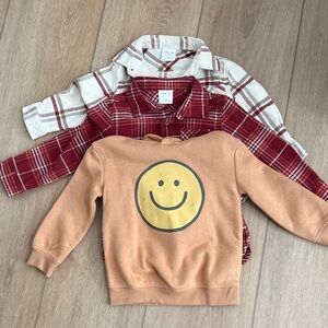 Little Co - Flannel & Hoodie Bundle